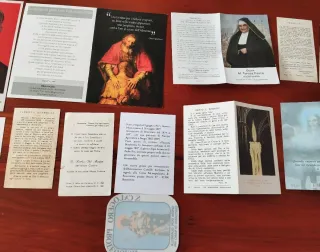 Santini religiosi vari