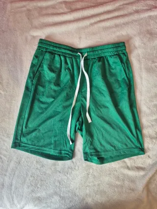 Pantalón corto deportivo verde Shein Talla S