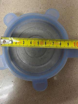 Tapas de silicona reutilizables (set 6)