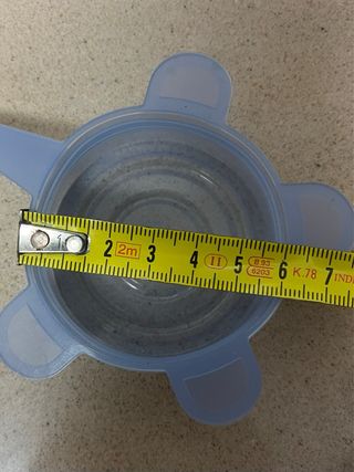 Tapas de silicona reutilizables (set 6)