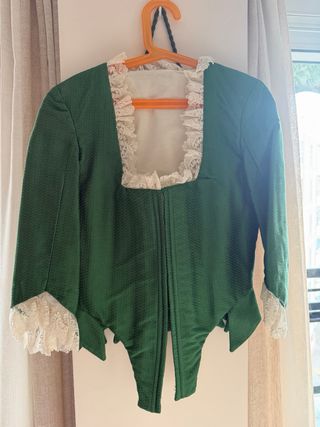 Corpiño Fallera y Zapatos T37 Tela