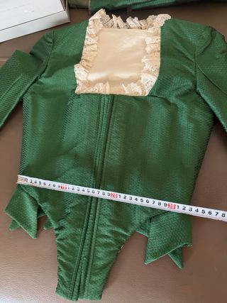 Corpiño Fallera y Zapatos T37 Tela