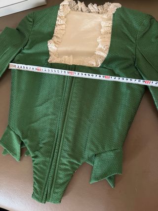 Corpiño Fallera y Zapatos T37 Tela