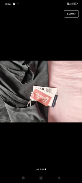 Camiseta Barbie gris logo, nueva sin estrenar