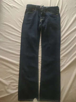 Levi's 501 Jeans W32 L34 Azul
