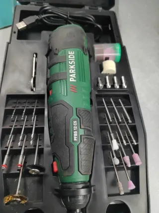 Parkside PFBS 12 C5 Taladro Lijador Multifunción