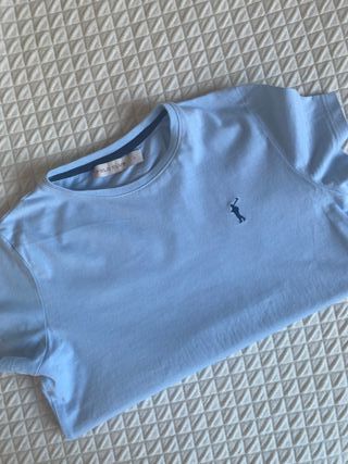 Camiseta Polo Mujer Azul