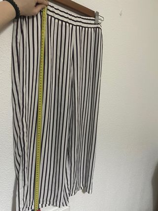 Pantalones pirata rayas