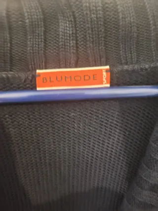 Maglioncino blu in cotone