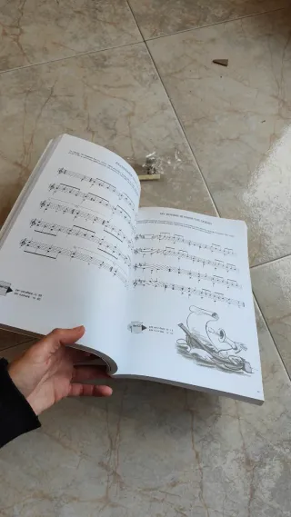 Guitarra clásica+funda, libro partituras,afinador