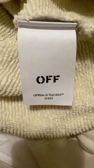 Felpa Off-White Beige