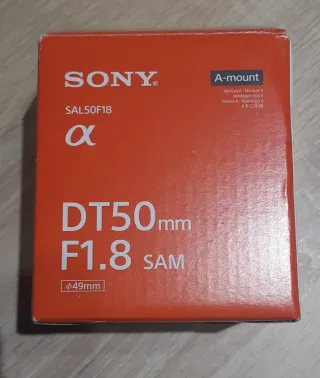 Objetivo Sony SAL50F18 DT 50mm F1.8 SAM