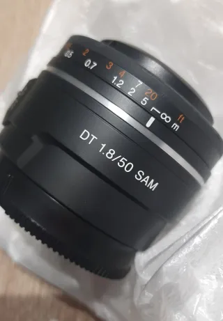 Objetivo Sony SAL50F18 DT 50mm F1.8 SAM