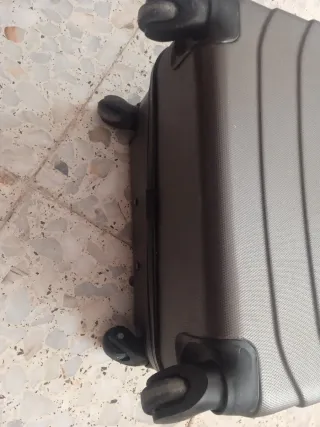 Maleta grande negra/marrón 67/49