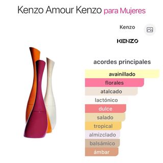 Miniatura Kenzo Amour Naranja