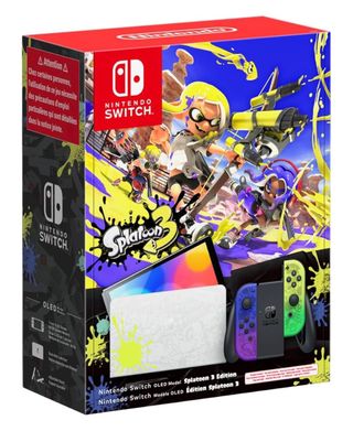 Nintendo Switch OLED Splatoon 3 Edición Limitada