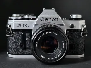 Canon AE-1 Cámara Analógica FD 50mm 1:1.8