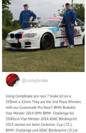 Kit Frenos M3 E90 6 Pistones Grupo AK