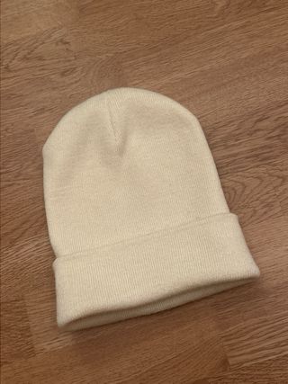 Cream white Carhartt beanie