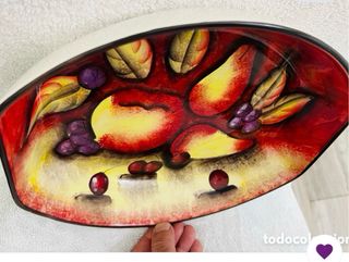 Bandeja, C/Mesa, Frutero MC Italy, Decorado Frutas