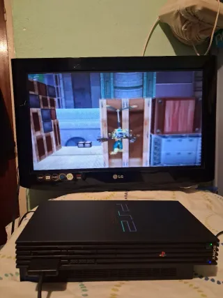 Consola PlayStation 2 Negra