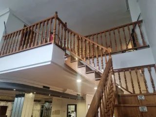 Escalera de madera
