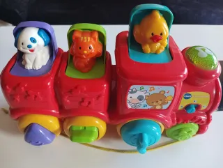 Tren del zoo interactivo Vtech