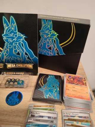 Lote 🇬🇧 Etb abierta Mega Evolution Lucario
