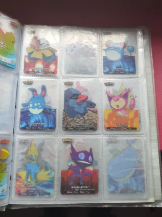 Álbum Pokémon Advanced Lamincards Collection