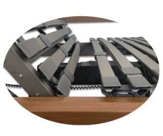 Cama Articulada de Madera.  Medidas 90x190cm.