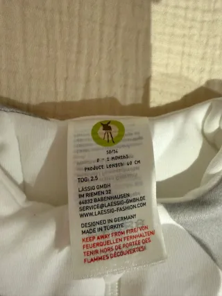 Saco dormir bebé Lässig rayas