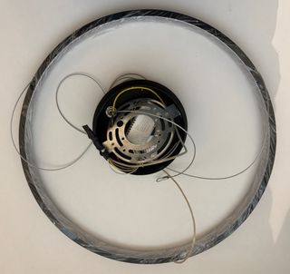 Lampadario LED Sospensione Nero/Argento