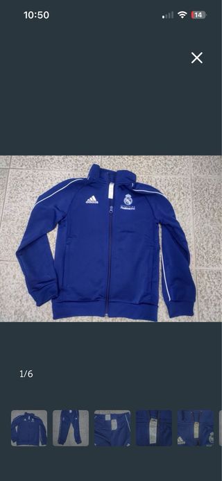 Chándal Real Madrid niño Adidas original