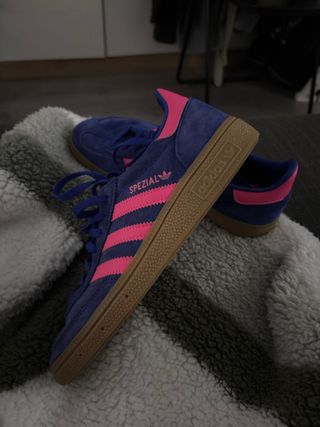 Adidas Spezial zapatillas azul y rosa