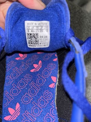 Adidas Spezial zapatillas azul y rosa