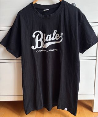 Camiseta T.L negra de Biale France nueva