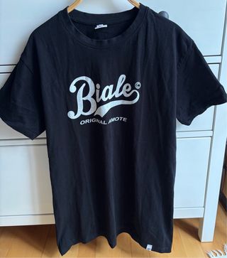 Camiseta T.L negra de Biale France nueva