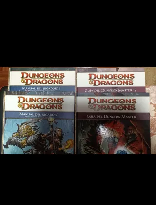 4 Libros D&D 4ª Edición