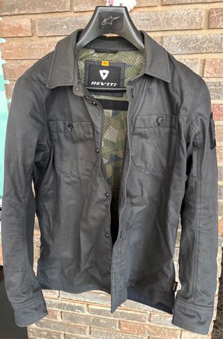 Chaqueta Moto Urbana Revit Tracer Negra Talla L