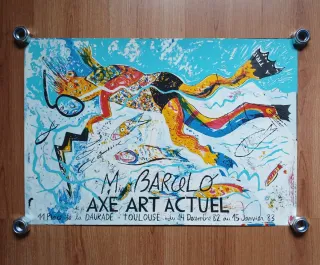 Cartel Miquel Barceló 1983