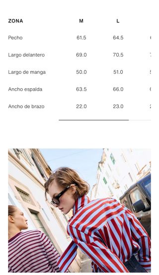 Blusa Zara Talla   L  Lazada Azul Roja