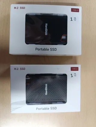 2x SSD Externo Portátil 1TB