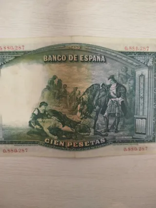 Billete 100 Pesetas Banco de España 1931
