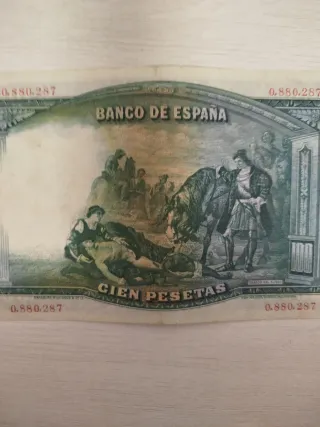 Billete 100 Pesetas Banco de España 1931
