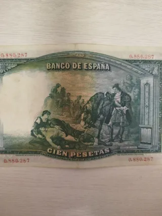 Billete 100 Pesetas Banco de España 1931