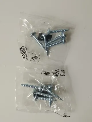 Patas de escritorio blancas