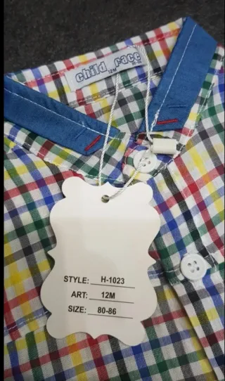 Camicia Child Face tg 12 mesi