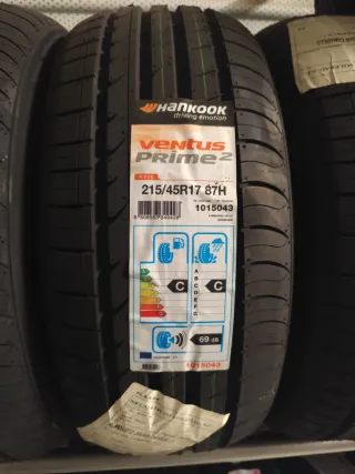 4 Neumático Hankook Ventus Prime 2 215/45R17 87H