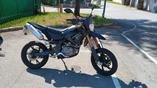 Moto Supermotard 125cc Negra ksr tw moto
