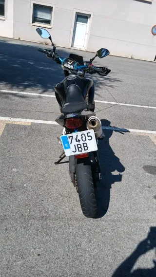 Moto Supermotard 125cc Negra ksr tw moto